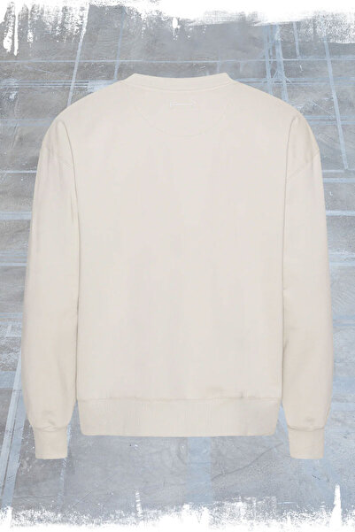 ISNURH FLUID CREWNECK HOODIE - - BEIGE, S