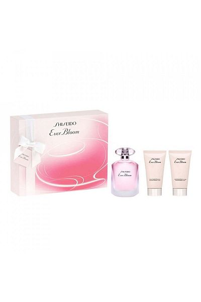 Shiseido Ever Bloom Gift Set – Eau De Toilette 50ml Body Lotion 50ml Shower Cream 50ml