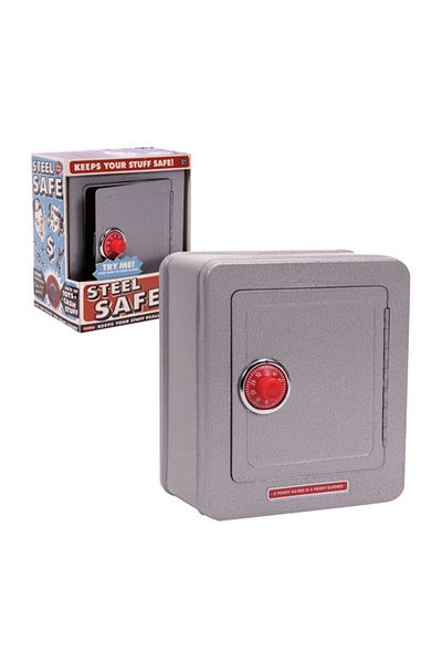 TOBAR Schylling Steel Bank with Alarm