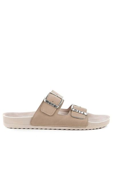 Muya Nova Anatomic Sole Unisex Slippers Light Mink