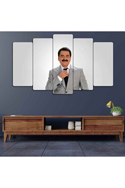 TABLOX Ibrahim Tatlıses - 5 Parçalı Mdf Tablo