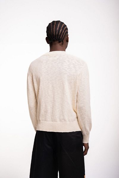 ISNURH DAHLIA SWEATER - ISNURH - BEIGE, XL