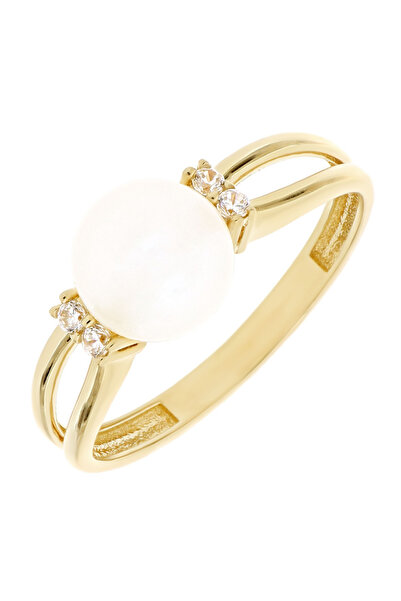 MOHI Fine Jewellery Inel din aur galben de 14k