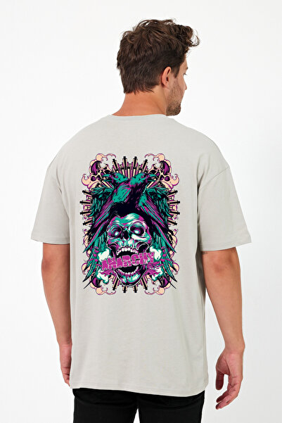 Windy Island Ανδρικό μπλουζάκι με λαιμόκοψη με τύπωμα oversized