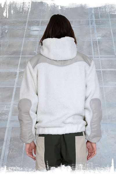 ISNURH AMBIENCE SHERPA JACKET - ISNURH - WHITE, M