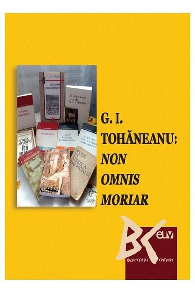 Editura Universitatii de Vest G.I. Tohaneanu: Non omnis moriar, Maria Subi