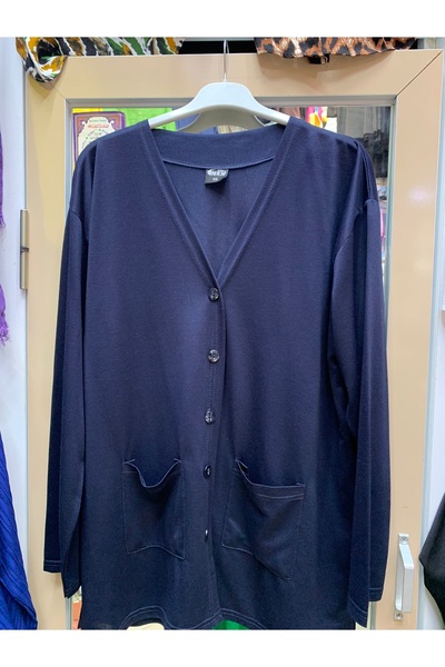 Butik Tesettür kadın kısa etek üzeri büyük beden anne penye hırka