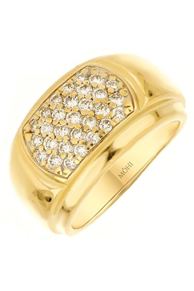 MOHI Fine Jewellery 18k yellow gold ring with 0.29 ct diamonds