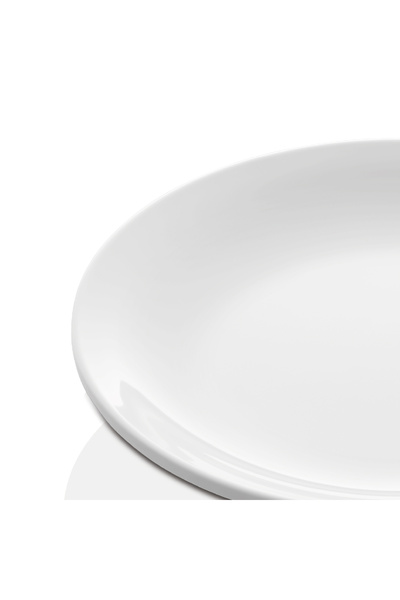 Alezy 587 Göreme Melamine Thermostar International Service Plate 23 cm White