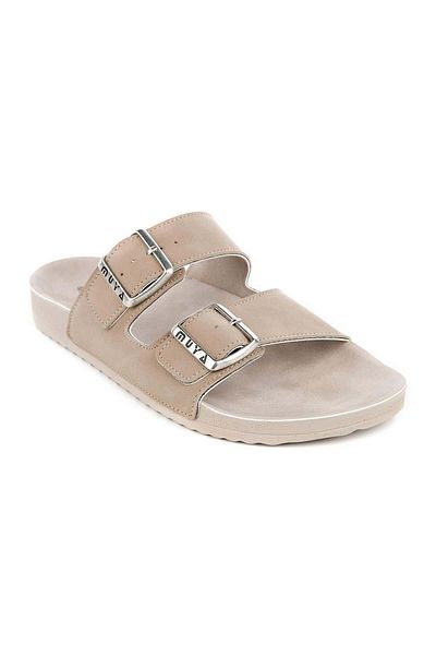 Muya Nova Anatomic Sole Unisex Slippers Light Mink
