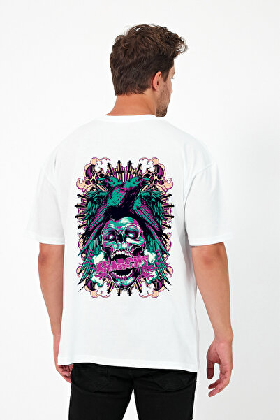 Windy Island Ανδρικό μπλουζάκι με λαιμόκοψη με τύπωμα oversized