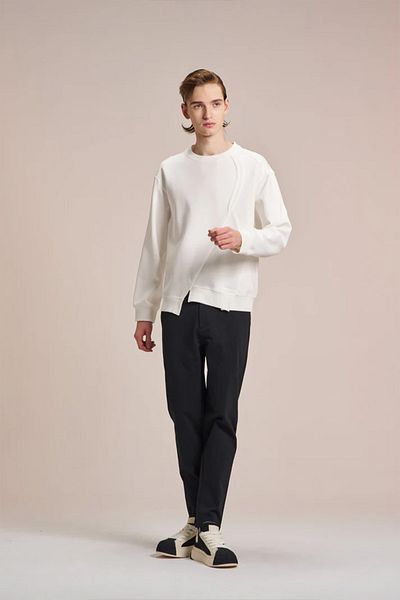 HARRISON WONG Blouse With Asymmetric Hem - - L, White