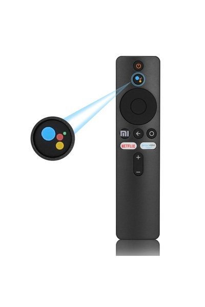 ATAELEKTRONİK Xiaomi-Mi-TV Stick Box S/4S/4K ile Uyumlu Sesli Uzaktan Kumanda XMRM-006