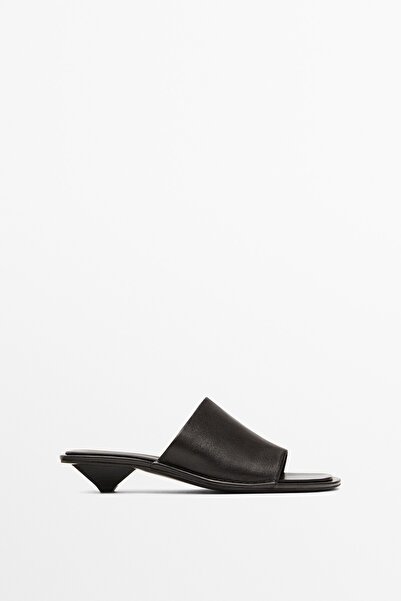 Massimo Dutti Yumuşak topuklu bantlı sandalet