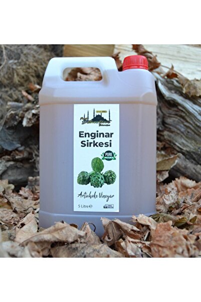Tarihi SultanAhmet Baharatçısı 5 LT Enginar Sirkesi – Katkısız, %100 Doğal, E...