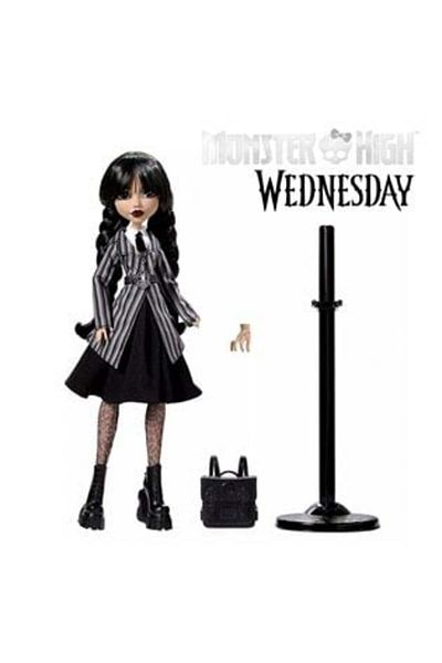 mattel Monster High Wednesday Collection Doll - School Outfit - Mattel