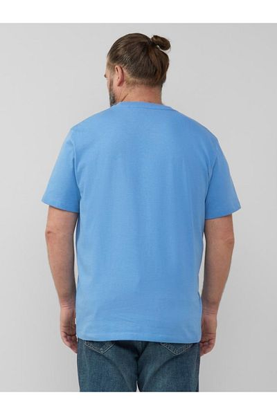 s.Oliver Tricou bărbătesc mărimi mari cu imprimeu siglă Ford, guler rotund