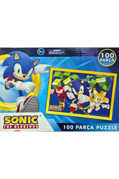 LAÇO KİDS Sonic the Hedgehog 100 Piece Puzzle So7822