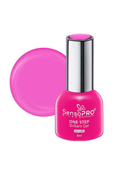 SensoPRO Milano Ημιμόνιμο βερνίκι νυχιών One Step Brilliant 8ml, Bonbon Fairy...