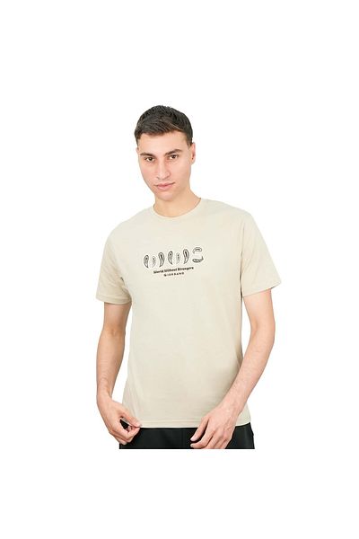 Giordano Men's World Without Strangers Print Tee - Slim Fit, Crew Neck, Cotton
