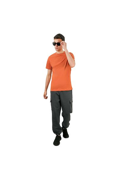 Giordano Men's Giordano Cotton Crewneck Slim Fit Tee - Short Sleeve