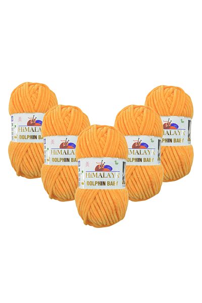 Himalaya Dolphin Baby Velvet Rope 5 Pack - 80316 - 100 Gr. 120 M.