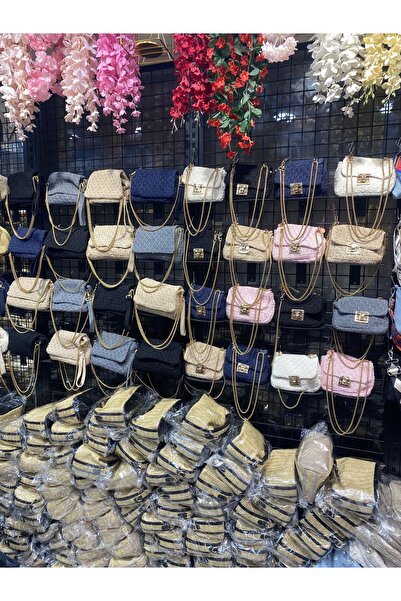 Butik Örme hasır çanta