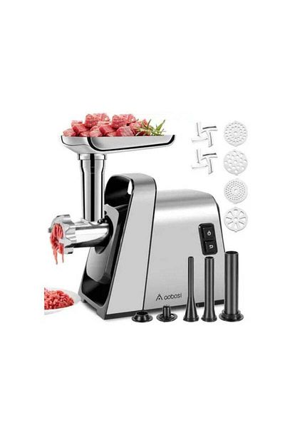 OEM Masina de Tocat Electrica 3800W, 3 Site, 2.5kg/min, Carne, Accesorii de Rosii si Carnati