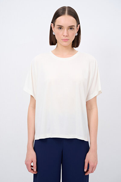 Love My Body Dantel Detaylı Tişört