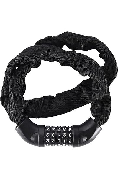 Pro Bike Tool Anti-theft lock for bicycle, scooter, stainless steel chain, rust-resistant, 90 cm