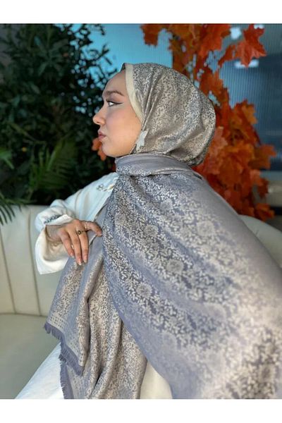 Oxygen Scarfs Mihri Ethnic Pattern Cashmere Shawl 321456
