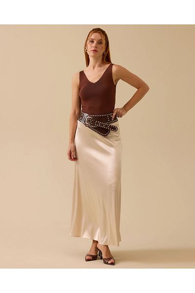 SEÇİL V-Neck Knitwear Undershirt