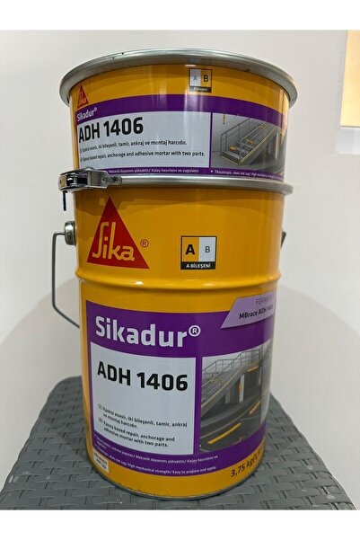 Sika SİKADUR ADH 1406, Epoksi Esaslı, İki Bileşenli, Tamir, Ankraj ve Montaj Harcı 5Kg Set (3,75+1,25)