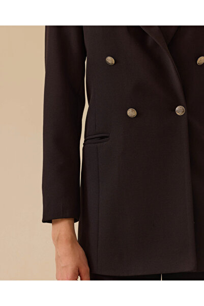 SEÇİL Buttoned Classic Cut Blazer Jacket