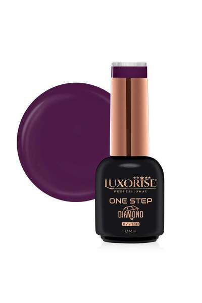 LUXORISE Oja semipermanentă One Step Diamond Purple Smoothie 10ml, LUXORISE