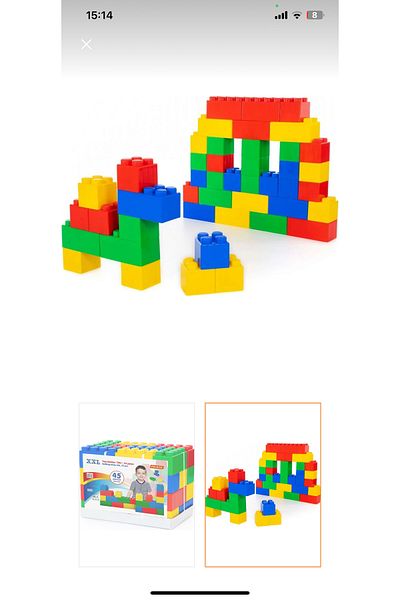 Toys 45 Pieces of Building Blocks Lego Set