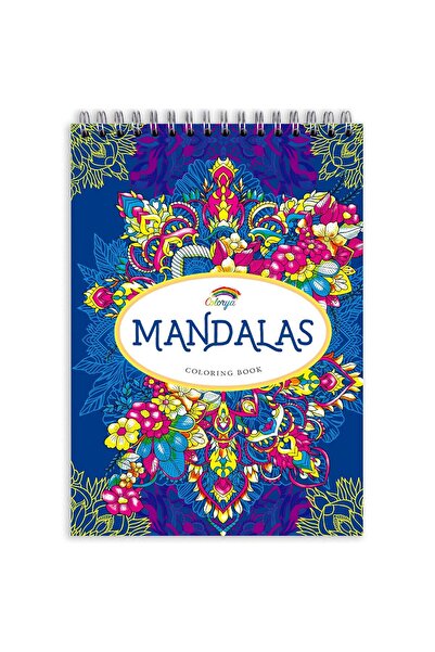 Colorya Книжка за оцветяване Мандали, Colorya, A4, 21x29.7 см