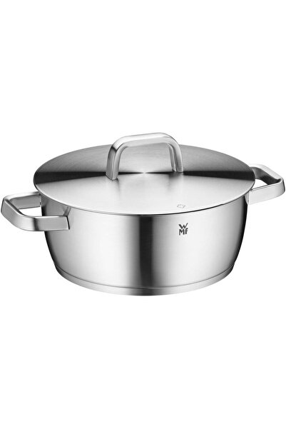WMF Iconic İndüksiyon Tabanlı Çelik Kısa Tencere 28 cm