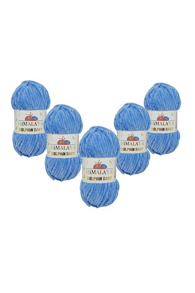 Himalaya Dolphin Baby Velvet Rope 5 Pack - 80327 - 100 Gr. 120 M.