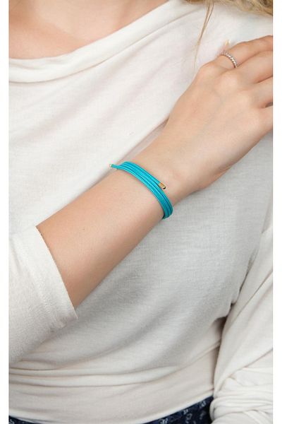 Jack Ferrero Colorful Magnetic Wrap String Bracelet