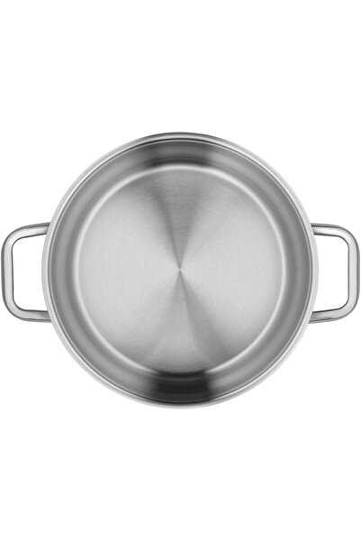 WMF Iconic İndüksiyon Tabanlı Çelik Kısa Tencere 28 cm