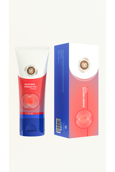 GHOSN NATURAL كريم غصن بروكتو كريم البواسير والشرخ الشرجي 50 مل