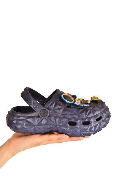 minibonito Girl Boy Children's Non-Slip High Sole Comfortable Shape Beach Pool Children's Slippers