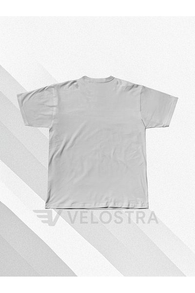 Velostra Unisex Blue Floral Printed Oversize T-Shirt