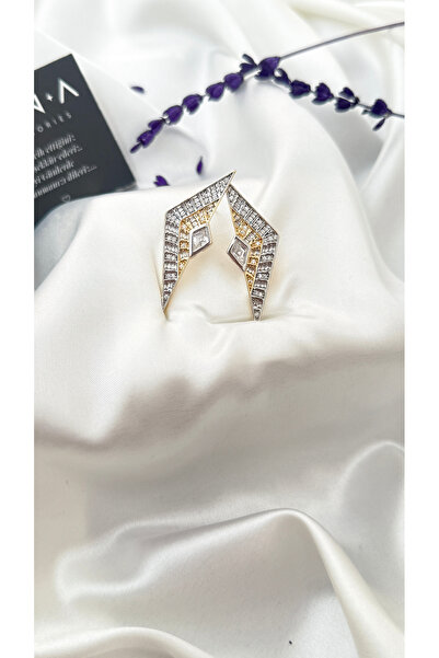 ZENA ACCESSORİES Viora Zirkon Kaplama Çelik Küpe