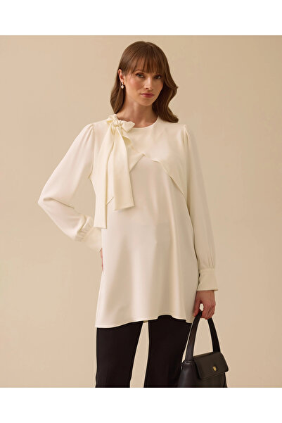 SCL Fiyonk Yaka Detaylı Tunik