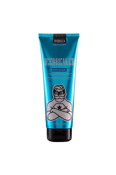 Biobazam 2 in 1 shower gel & shampoo for men [GENTLE]MEN ICEBREAKER, Biobaza, 220 ml