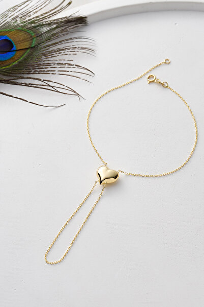 KRD 14 Ayar Kalp Figürlü Altın Şahmeran