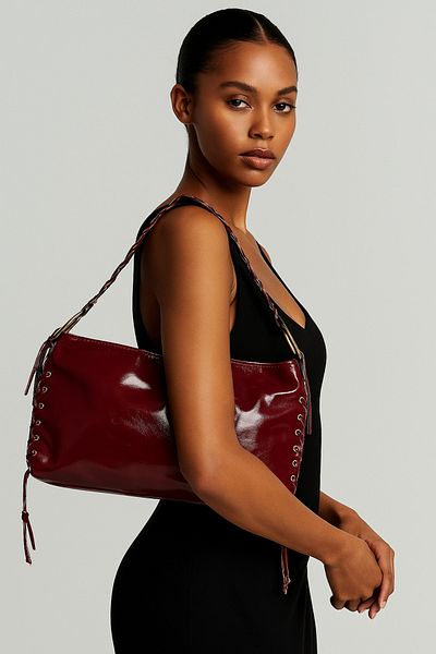 SOFT Knitted Handle Rope Pendant Shoulder Bag