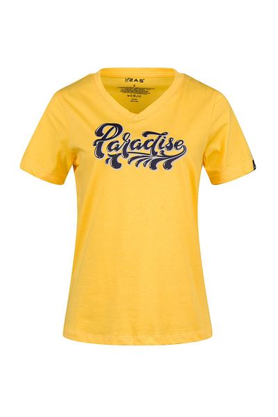 2AS Alone Printed V-Neck Women's T-Shirt 406